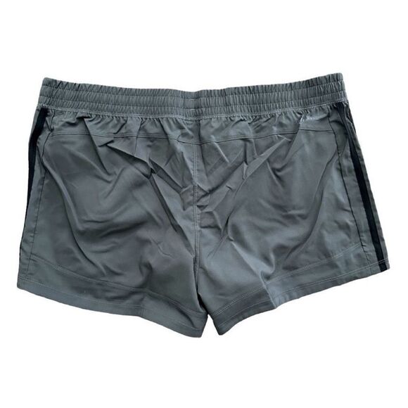 Adidas Women’s Racer 3S WVN Running Training Shorts Dark Grey XL - Picture 2 of 9